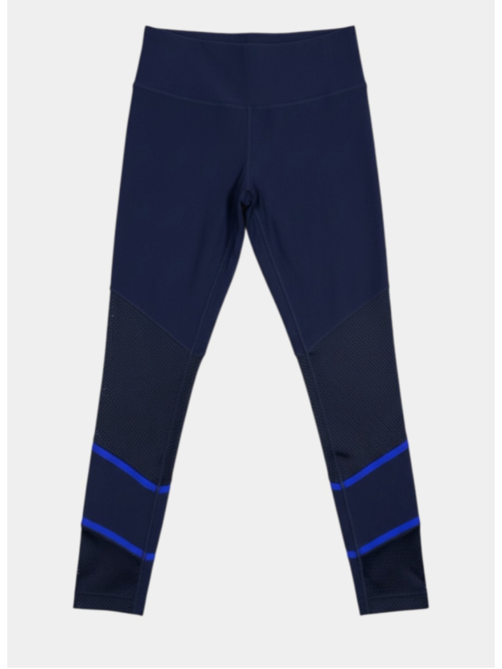 MONDETTA Mesh Blue Leggings High-waisted, Sz S